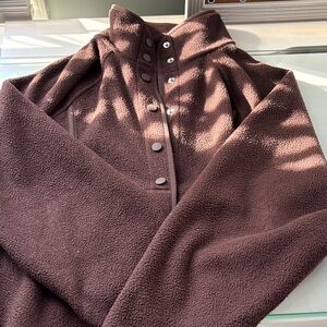 Outdoor Voices Chocolate Teddy Jacket